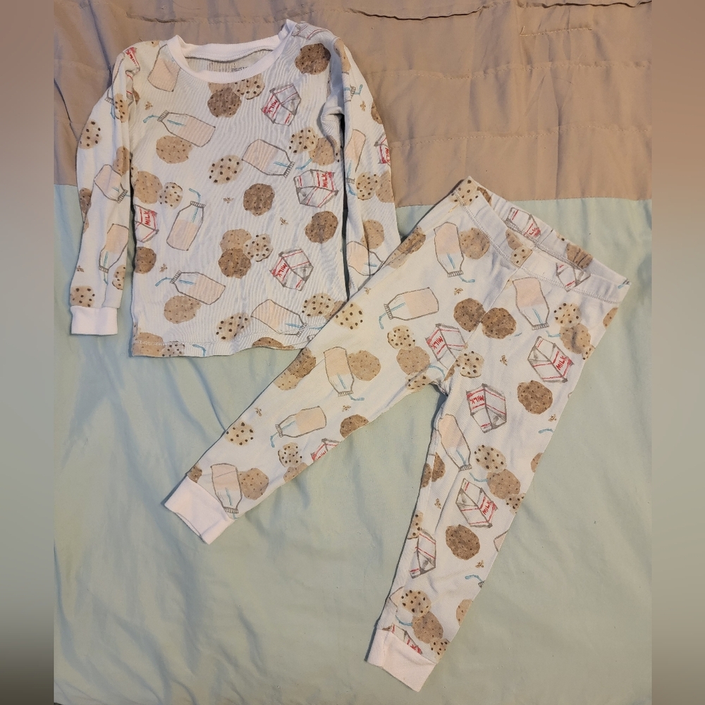 Burt's Bees Milk & Cookies Pajama Set - 2T